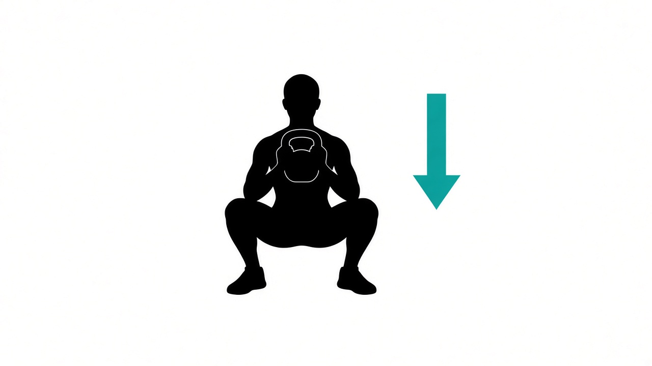 Goblet Squat → Calf Raise